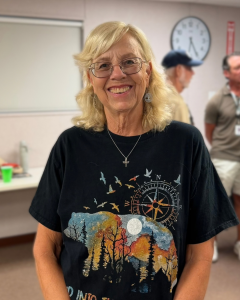 IRC and Orange County Fire Watch volunteer Noma Bates. 